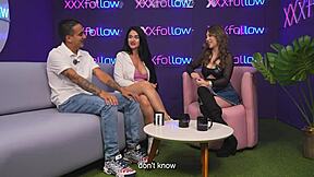Milf Colombiana Estella Osorio Fucks Shy Guy in XXXFollow Sessions Podcast with Dani Ortiz