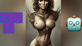 jennifer lopez perfect body ai art tribute