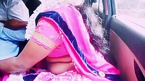 Indian Housewife Cheats With Boyfriend In Car For Dirty Sex Talk