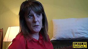 religious mature sub gets ravaged in heels and stockings