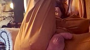 Does this fine-ass tranny love taking a big dildo in her ass?