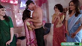 Best Friends' Bachelorette Party Turns Into Stripper Fuck Fest