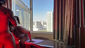 bbc hotel fuck with big black cock pounding in every position