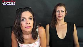 Petite Coeds Jamie and Meredith Lick Pussies