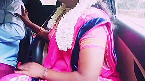 Indian Housewife Cheats With Boyfriend In Car For Dirty Sex Talk