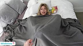 Hey, step sister bondage play turns into creampie fun 😈