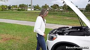 Is Nicky Rebel pounding Milf Mandy Rhea hard enough?