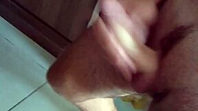 Intense Morning Cumshot Blast!