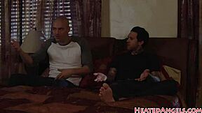 Threeway Goth Babe Spitroasted Roughly