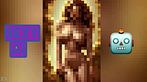 jennifer lopez perfect body ai art tribute