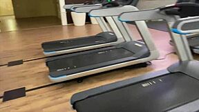 Gym Beauty Accepts Bathroom Invite