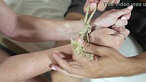 My Lover's Thrilling Bondage Spanking Experience