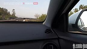 ドレッドホットな濡れたマンコで公共でセックスしてフラグられそう、来て見て