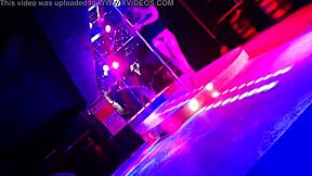 Stripper At Eds Bar On Titty Tuesday Grafenwoehr Germany Rips Clothes Teasingly