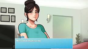 Siren Performs Seductive House Chores With Big Tits And Monster Cock In Anime Fantasy Part 2