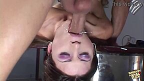 brunette sweetie spreads her perfect small ass wide open