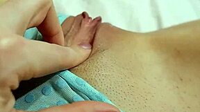 I caress my petite french pussy when I get home from work