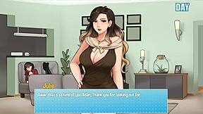 Siren Performs Seductive House Chores With Big Tits And Monster Cock In Anime Fantasy Part 2