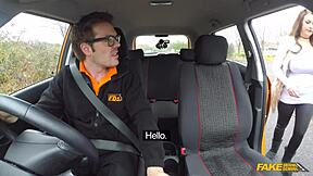 Busty brunette craves cock