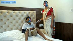 hot babysitter kavita seduces horny golu with big tits and deepthroat part one