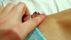 I caress my petite french pussy when I get home from work