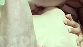 husband licking wife's delicious pussy, or is it more?