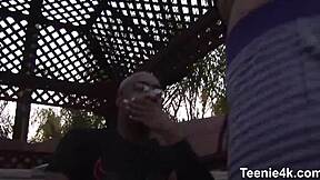 i-i got this big cock cumshot on my face, tee-hee