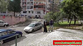 horny latina babe starts seducing her colleague at work