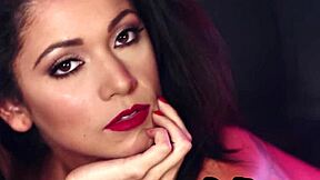 i'm a latina milf posing in a dress before my striptease