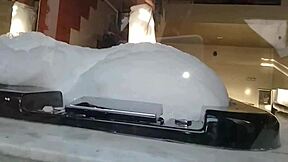 Spying On A Brunette Bathing A Guy In Feminine Clothing Comes In And Fucks Her In The Pear-Shaped Ass And Buries His Cock In Her Anus Busty And Big-Ass Latina Brunette