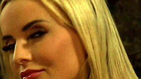 Dominant Mistress Brands Tied Lesbian Slave