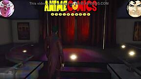 The joker encounters the prostitutes