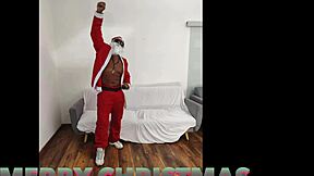 Caroline De Jaie, Alexxa Vice, Lena Mia In Christmas Orgy With Big Black Cocks.