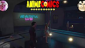 The joker encounters the prostitutes