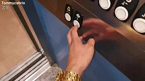 We fucked wildly in that public elevator!