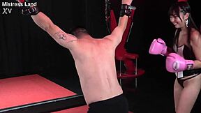 Japanese female domination human sandbag?