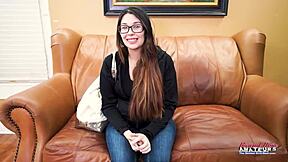 cutie milf fiona ryder rubs her wet pussy and gets banged