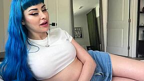 Big step sister teaches you to relax in household fantasy.