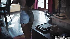 naughty latina stepdaughter meet and fuck big dick mature stepdad?