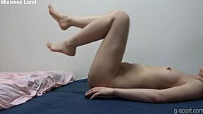 I watch naked Japanese girls stretching.