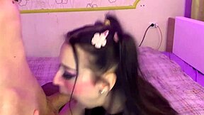 Fun and enthusiastic activity for young 18+ real amateur couple. It's homemade.