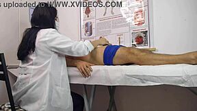 Wow, The Dick Just Rose In Front Of The Nurse!