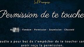 French Audio Jerk Off Instructions with Edging and Touch Permission