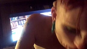 Facetime her boyfriend with intense focus