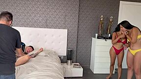 i saw the bts foursome with kesha ortega nuria millan josy black raul bud and director julio rocco