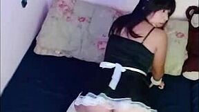 Morena Maid Performs Duties In Home Video