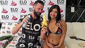 Beautiful Latina Cami Henao Teases in Colombian Spicy Room Interview