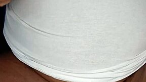 bbw mom secretly masturbates while her hubby is away, wet and moaning in solitude