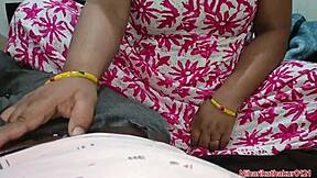 why is the indian pregnant neighbour riding on cock but controlling her orgasm?