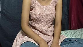 Step brother roughly dominates his little 18+ step sister in intense sex